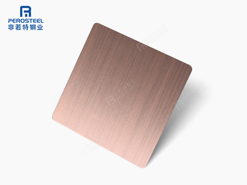 彩色不銹鋼拉絲板