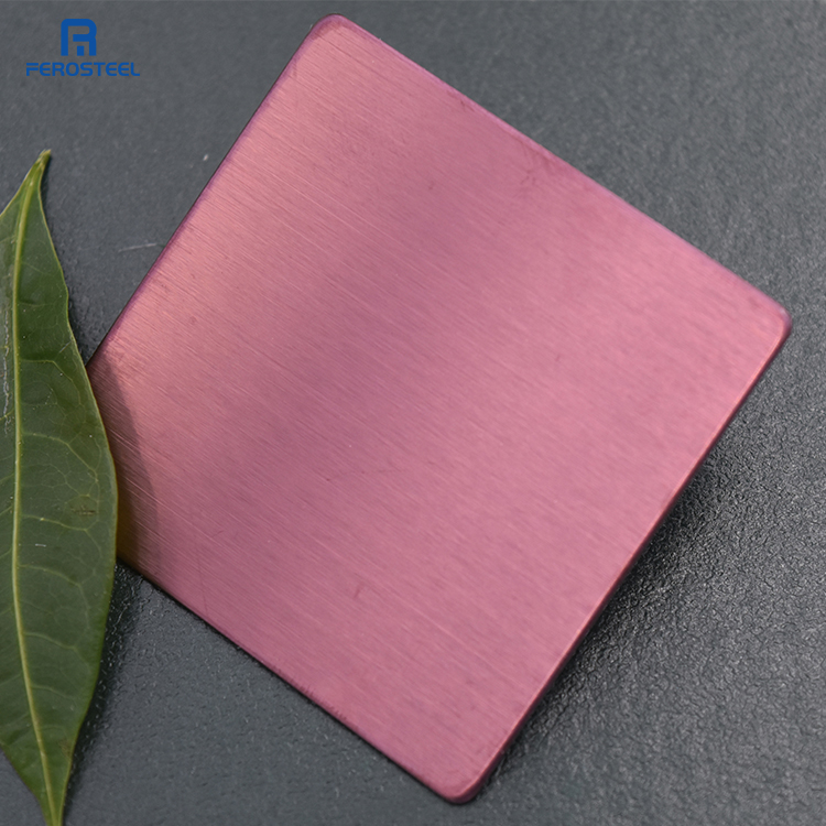 彩色不銹鋼拉絲板